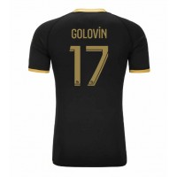 Stroje piłkarskie AS Monaco Aleksandr Golovin #17 Koszulka Wyjazdowej 2023-24 Krótki Rękaw